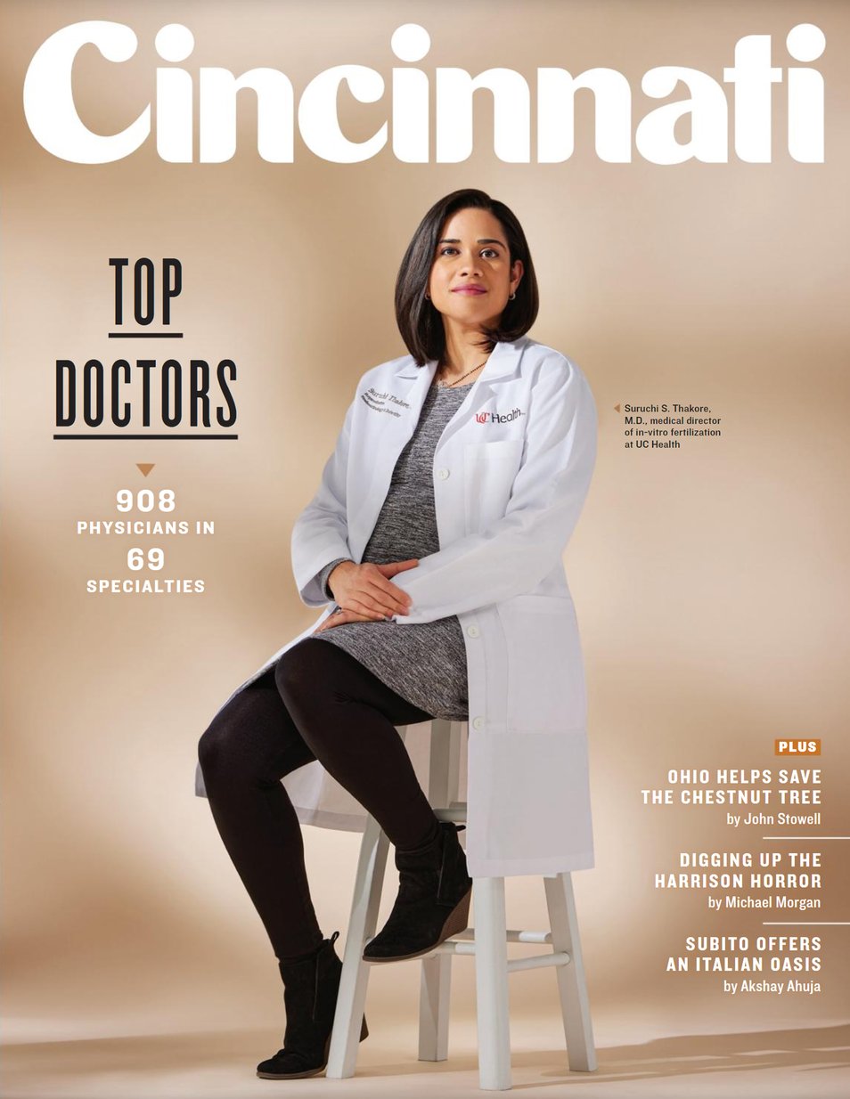 Cincinnati Magazine Top Doctors 2021 Beacon Orthopaedics & Sports